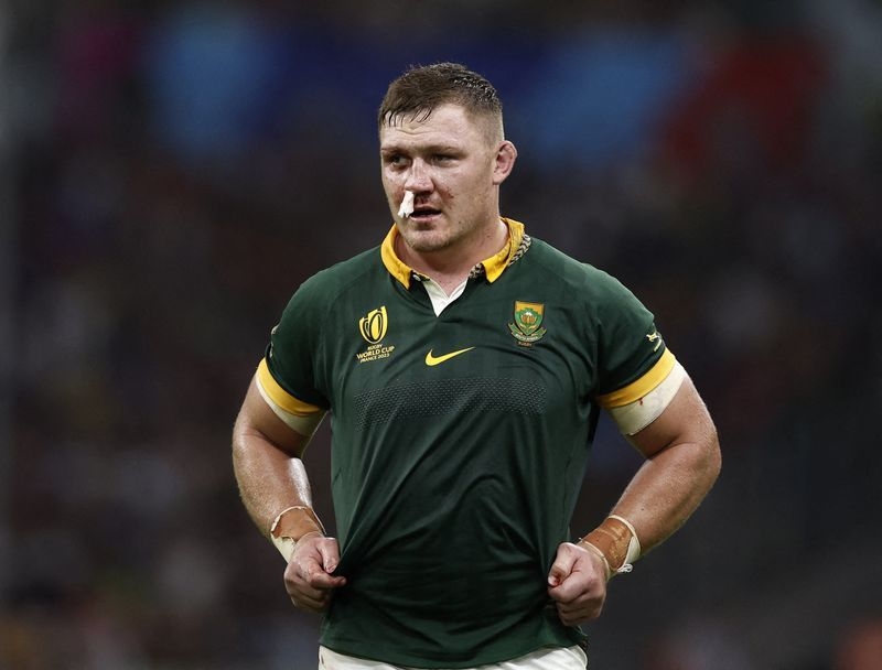 Rugby-Springboks number eight Jasper Wiese banned for four matches