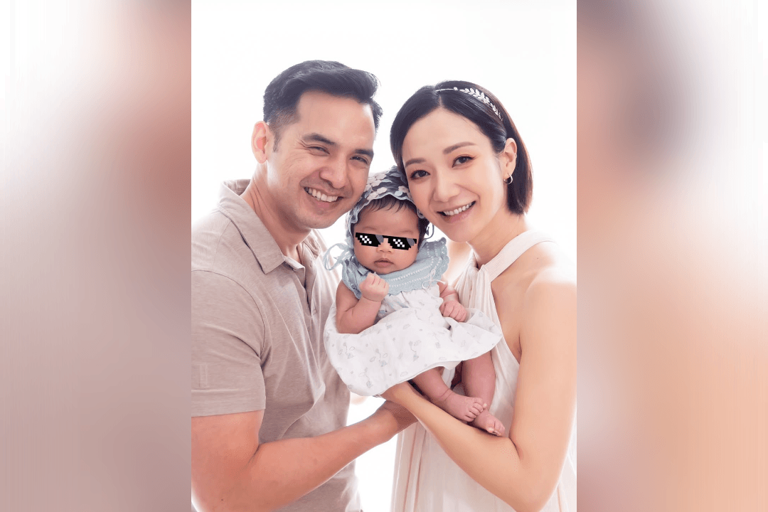 Former TVB star Grace Wong shares rare family photos with husband and daughter