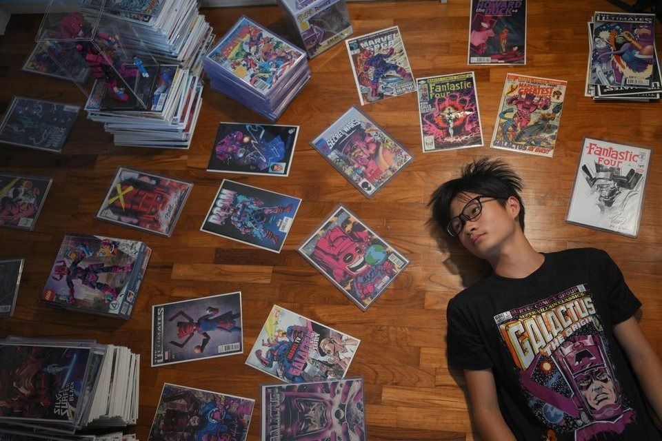 Singapore teen amasses what might be the world's biggest collection of Galactus comics