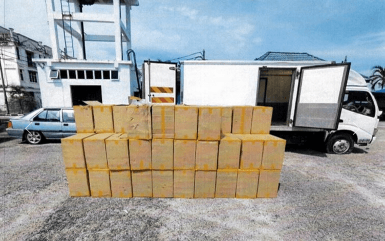 Marine police seize smuggled smokes worth RM2.3mil in Pasir Mas