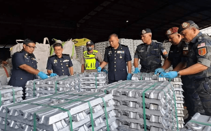 GOF raids illegal Batu Gajah factory, seizes RM10mil worth of metal