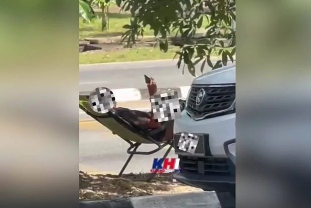 QuickCheck: Was a man recorded performing an indecent act in public in Kluang?