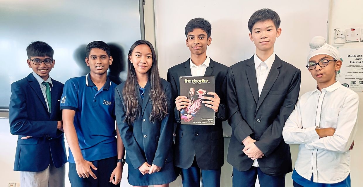 Malaysian students create online magazine to celebrate art and writing