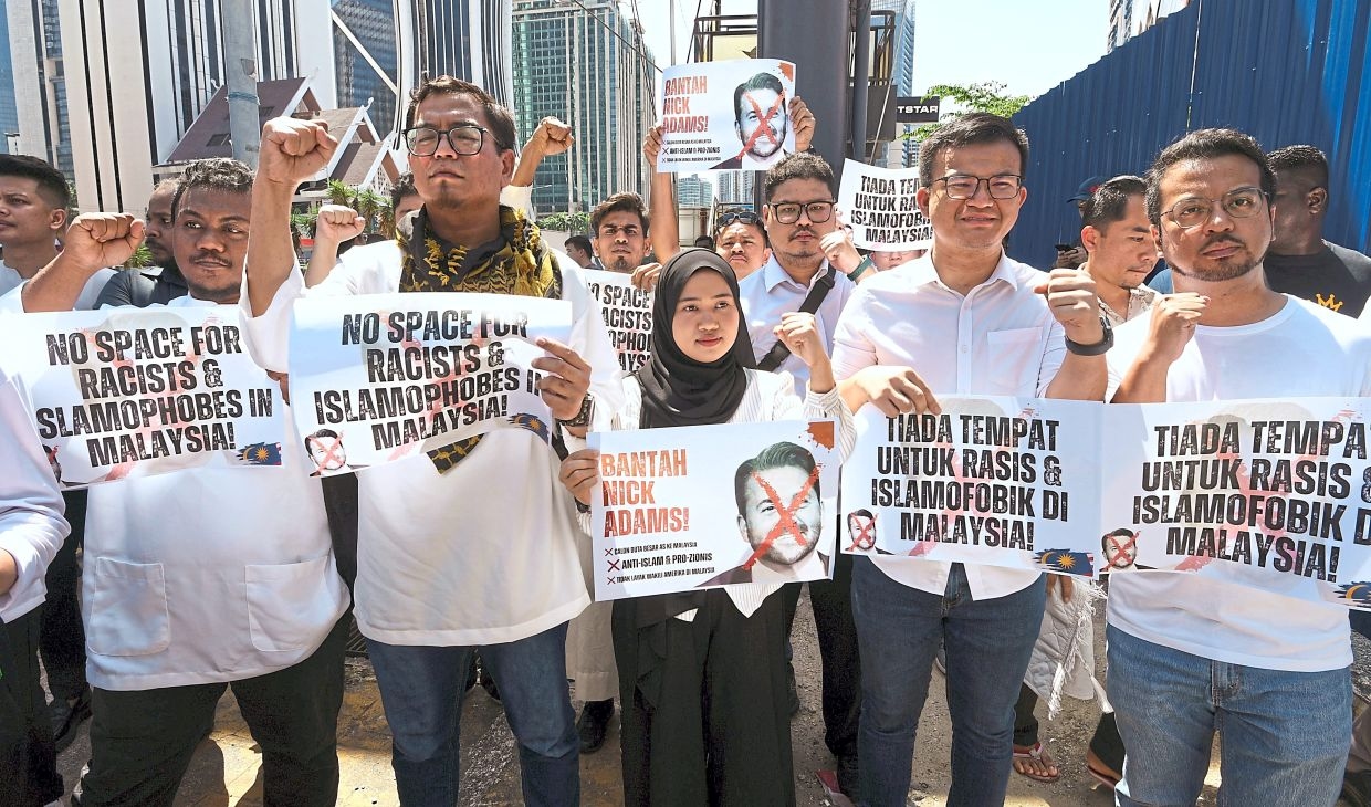 PKR Youth protest Trump's US envoy choice