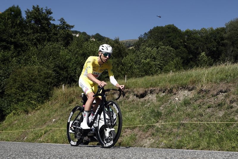 Cycling-Dominant Pogacar not in a giving mood as Tour lead swells