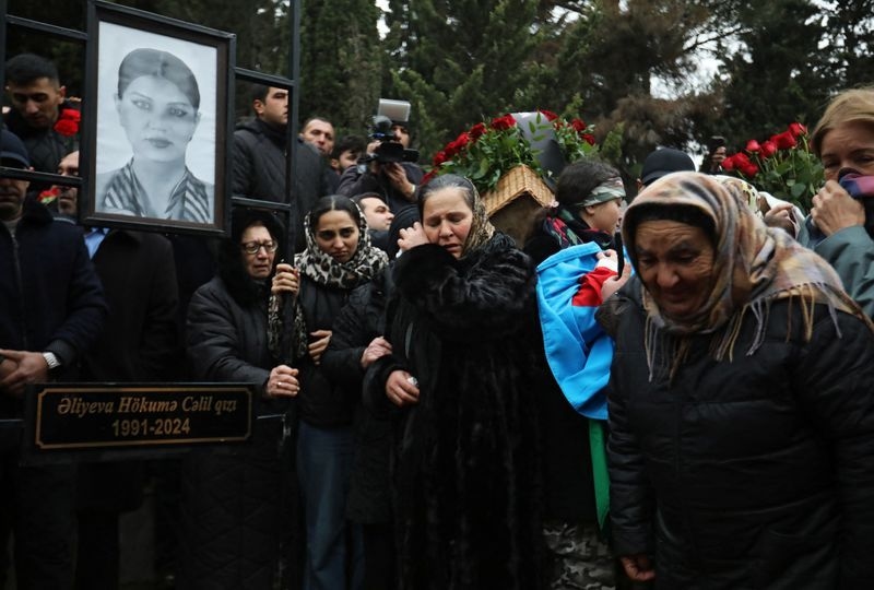 Azerbaijan leader says he wants Russia to admit it accidentally shot down passenger plane killing 38