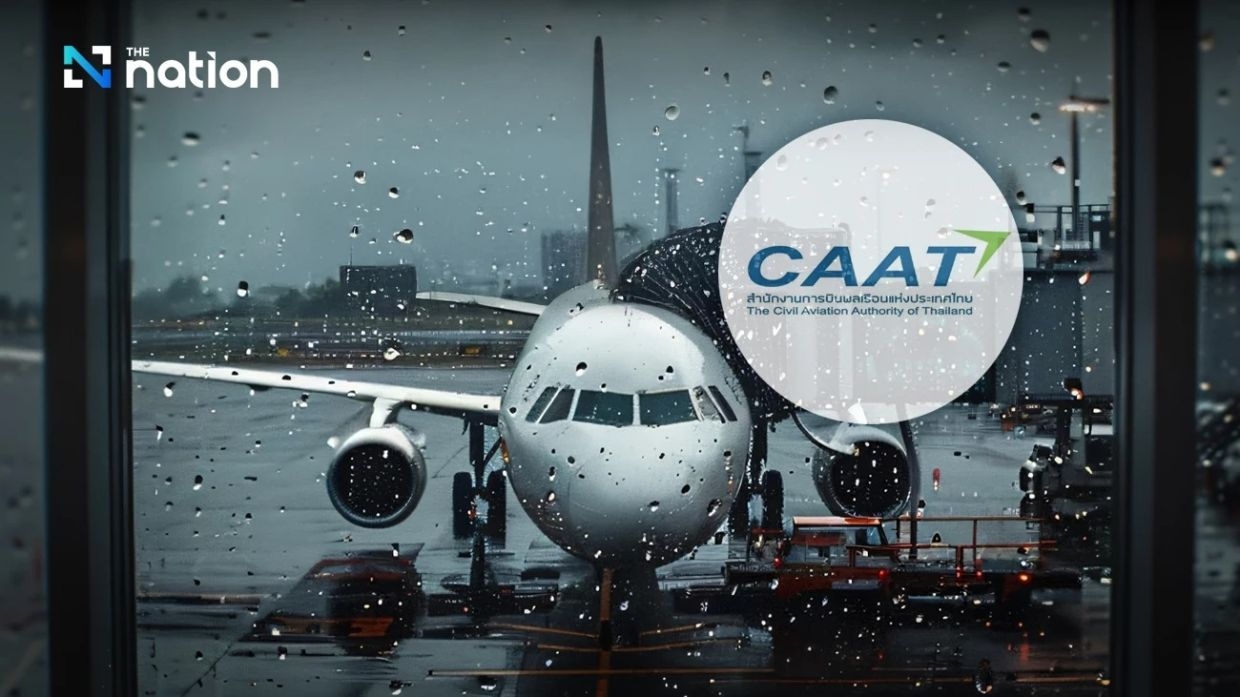 Civil Aviation Authority of Thailand warns storm Wipha may delay flights, passengers entitled to refunds