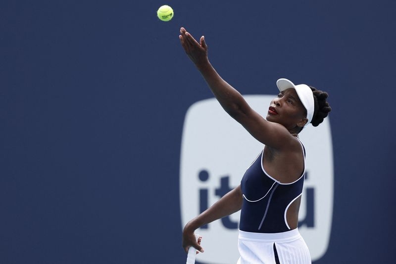 Tennis-Venus Williams prioritising fun as she returns after 16-month absence
