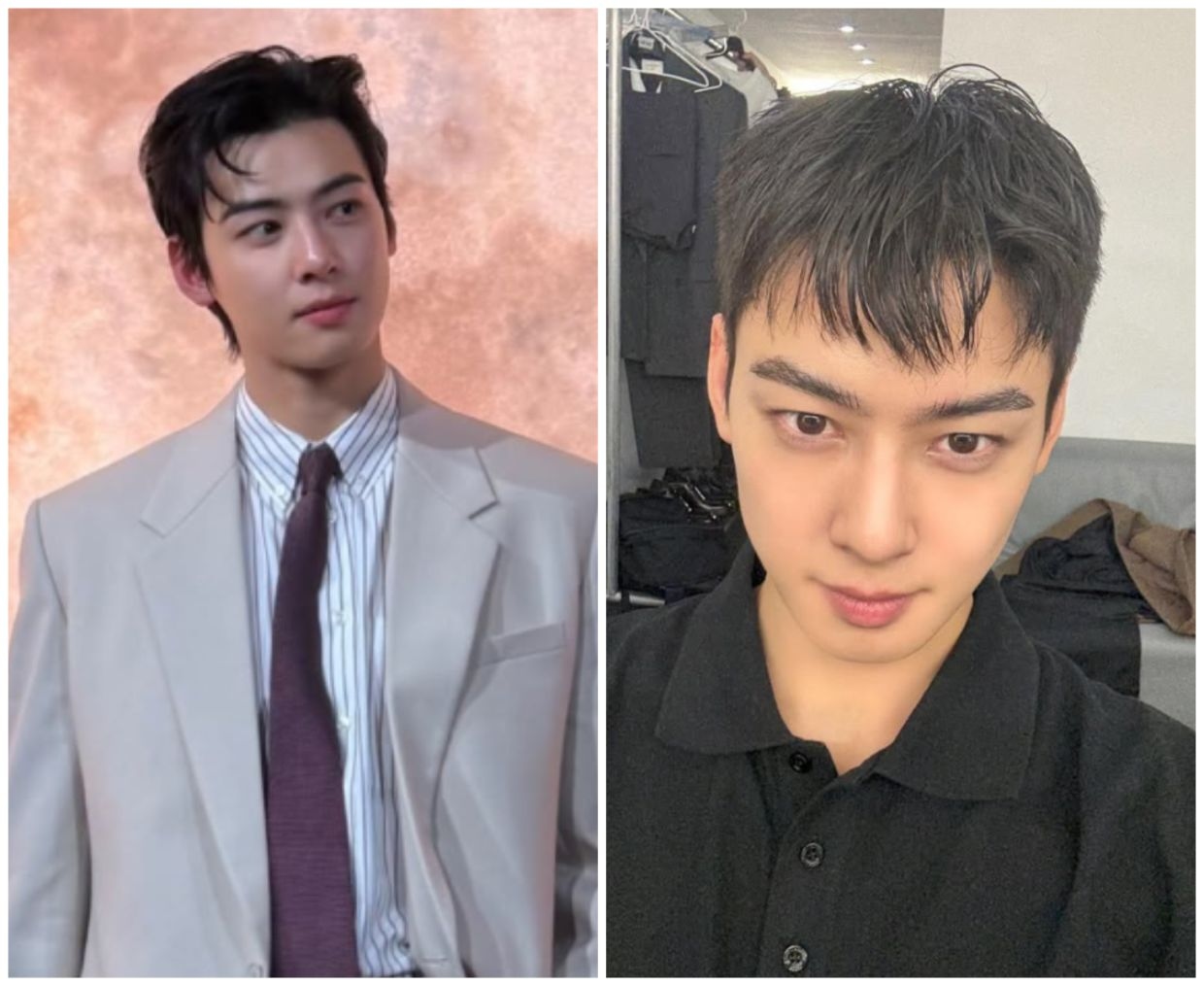 Actor-singer Cha Eun-woo flaunts cropped hair ahead of military enlistment
