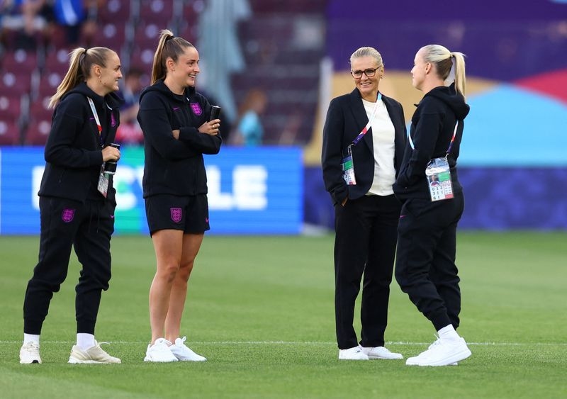 Soccer-Wiegman echoes Southgate as England take back-door route to final