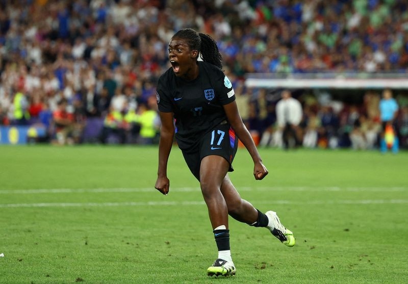 Soccer-England's Agyemang leads youthful charge at Women's Euros