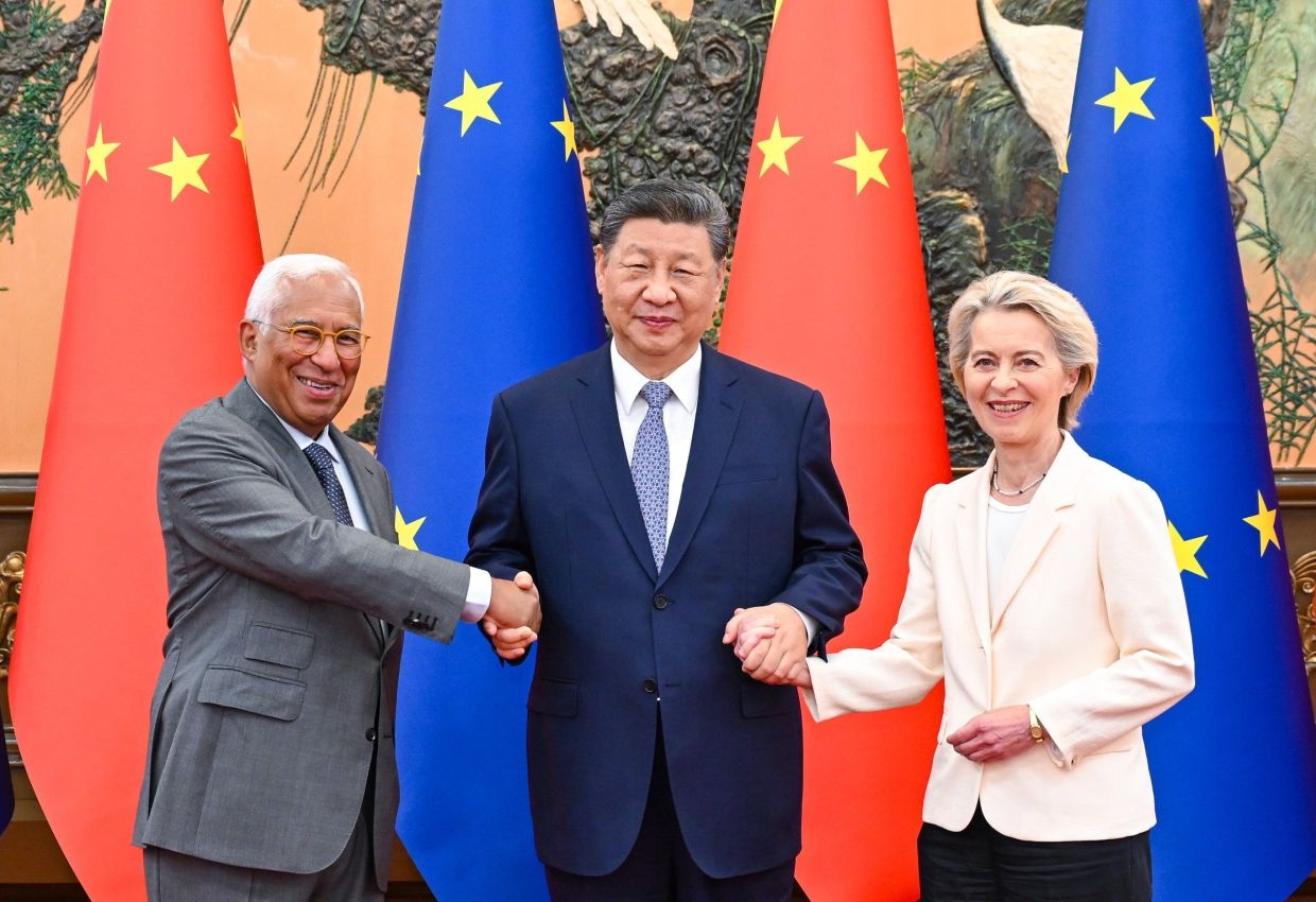 China, EU need to make the right choice as ‘two big guys' on world stage, says Xi Jinping