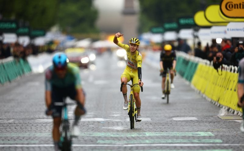 Cycling-Pogacar wins fourth Tour de France title, Van Aert takes final stage