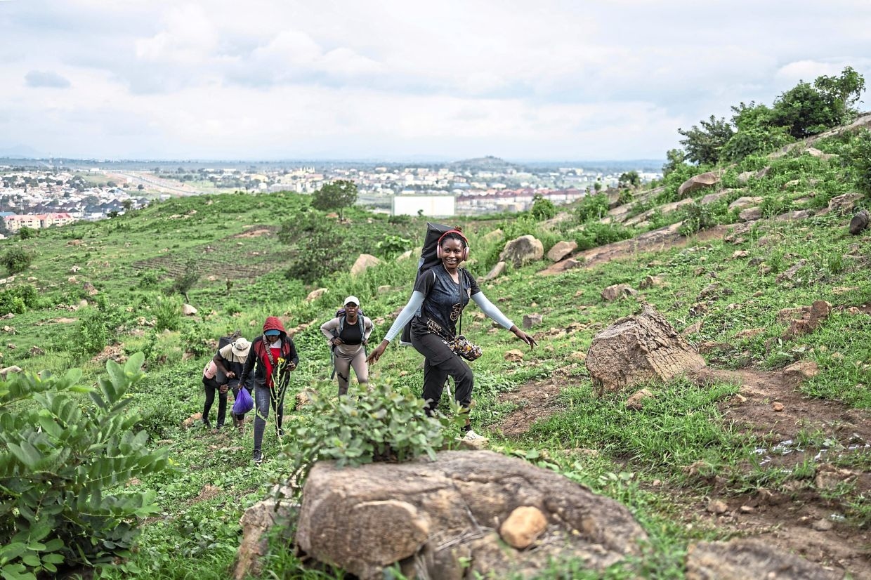 Nigerian hikers blaze trails amid sense of insecurity