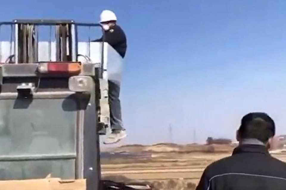 Migrant worker in S. Korea tied to forklift for ‘giggling', says suspect