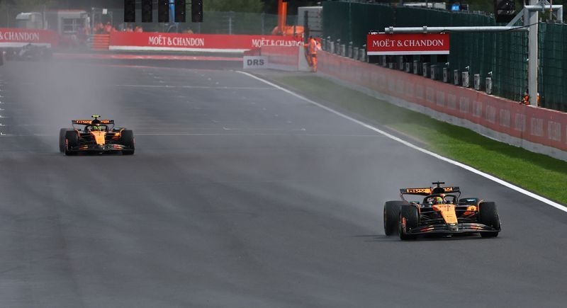 Motor racing-Piastri and Norris racing like champions in F1 title battle