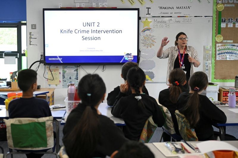 Britain tries to tackle youth knife crime crisis