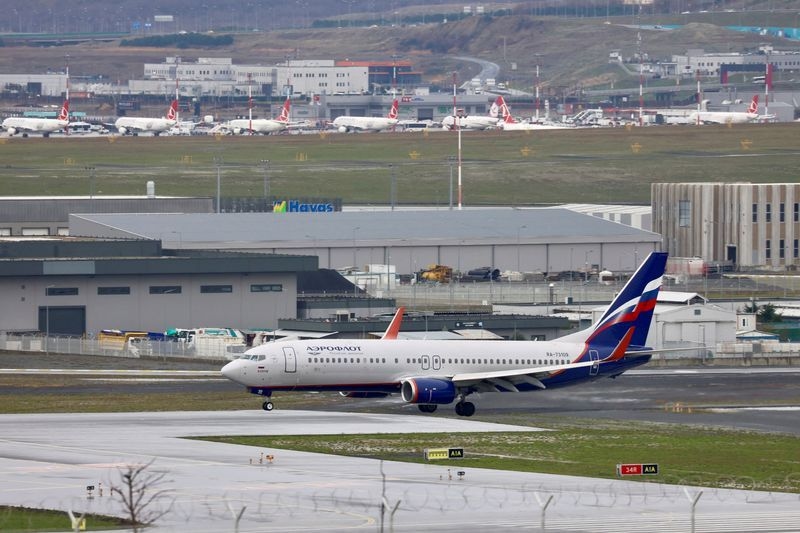 Russia's Aeroflot cancels more flights but says schedule is now 'stabilised' after cyberattack
