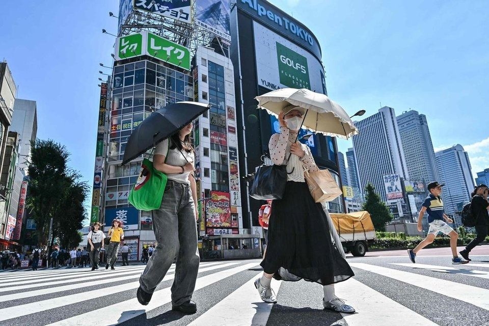 Japan sees new record high temperature of 41.2 deg C