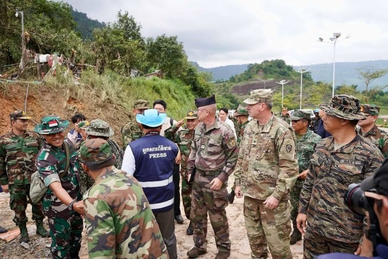 Armed Forces join diplomatic military visit to Cambodia-Thailand border
