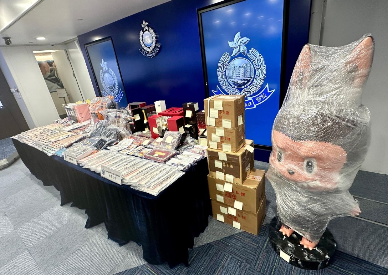 Hong Kong police arrest 82 triad suspects, seize assets worth HK$15 million