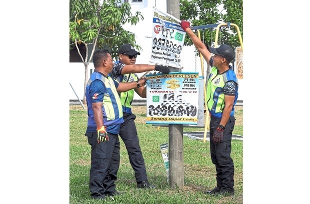 Nearly 9,000 banners taken down in MBDK's fight against illegal adverts