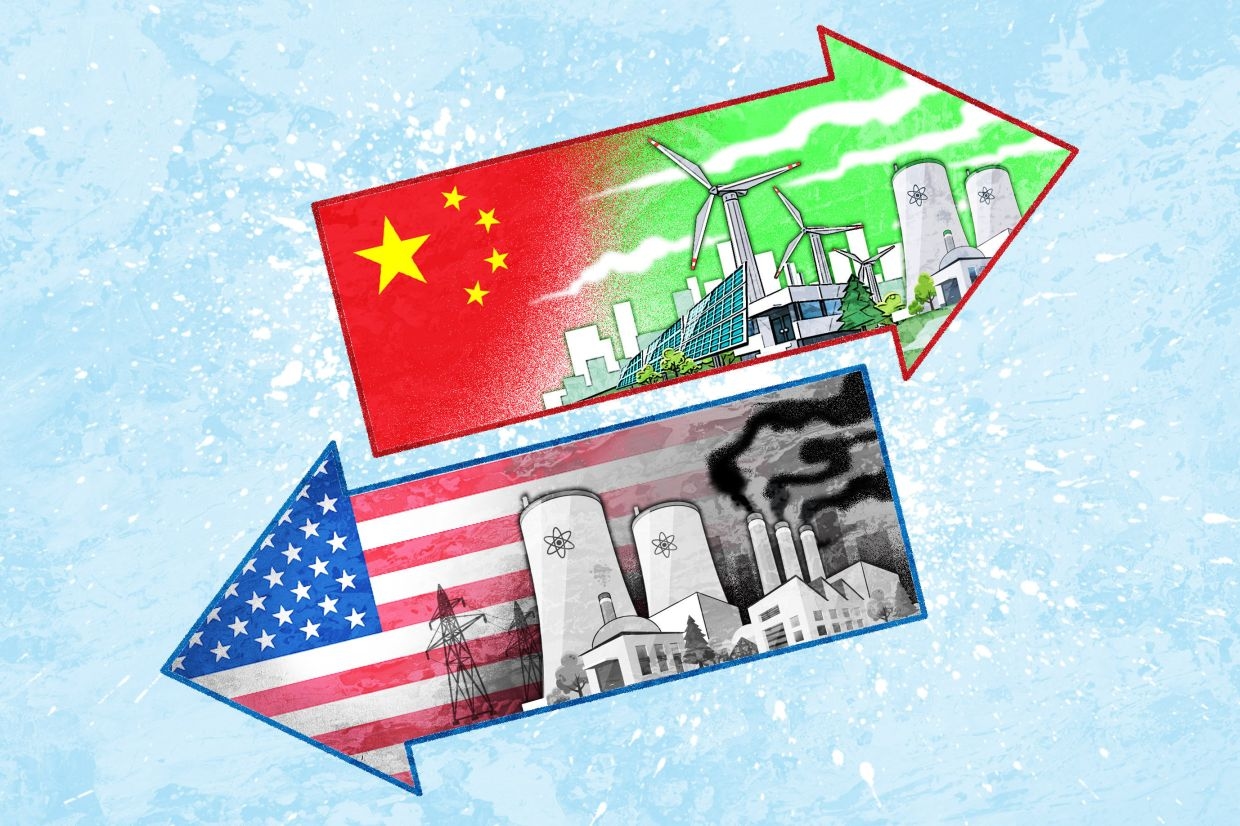 Will China win the renewables race while US pivots to fossil fuels and nuclear?