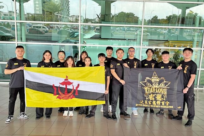 Brunei lion dance team heads to Kuala Lumpur for international debut