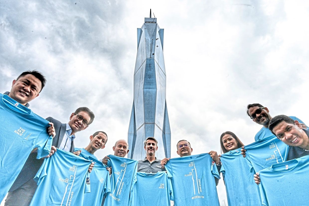 Chance for 5,000 to take part in vertical race at Merdeka 118