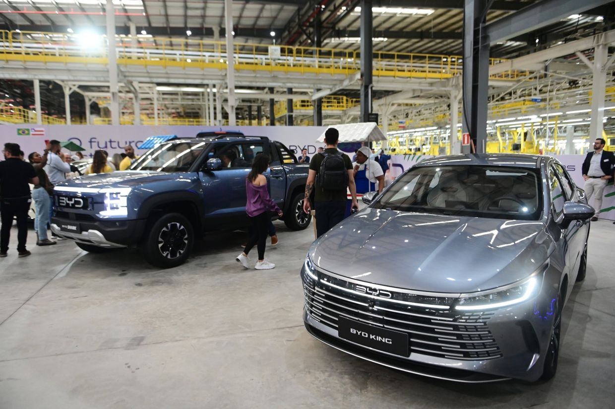 Brazil grants BYD exemption from EV tariff hike, but not for as long as sought