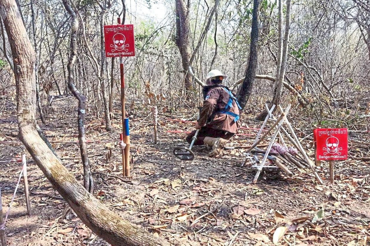 Despite ceasefire, unexploded mines pose a deadly risk in Cambodia