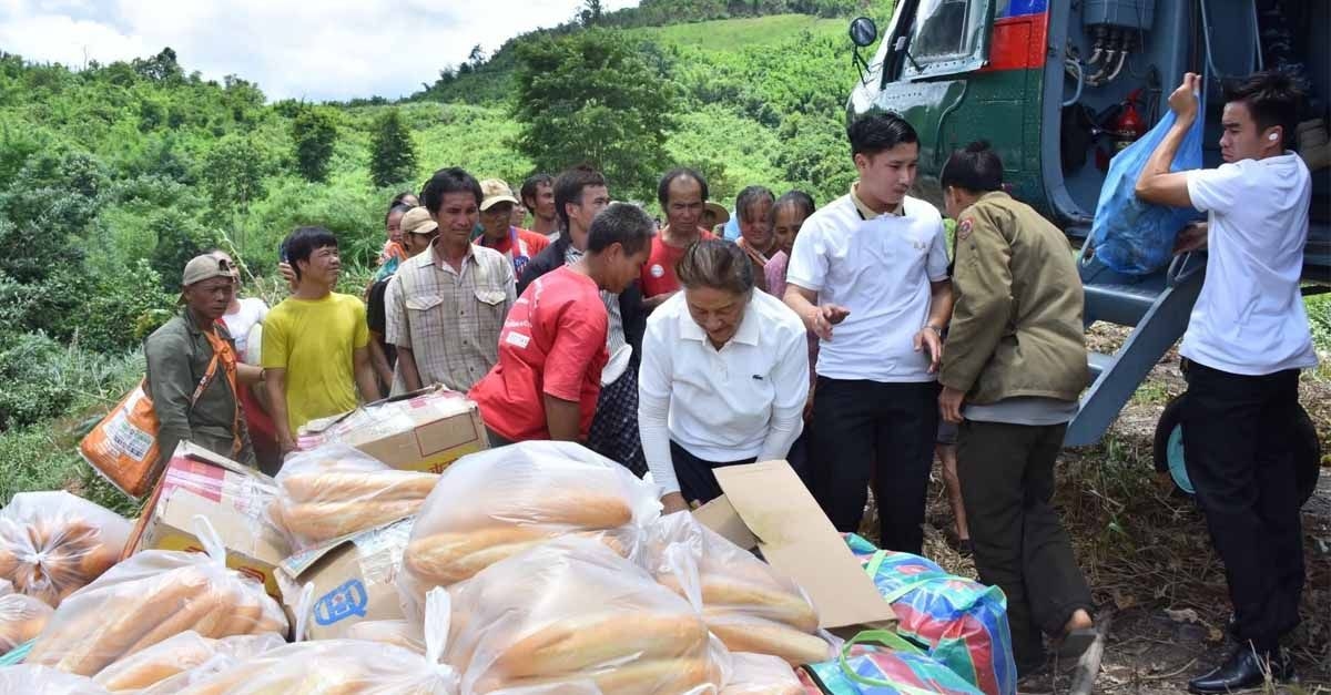 Laos steps up support for flood-hit provinces