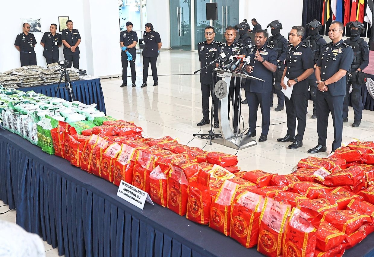 RM17mil in drugs seized