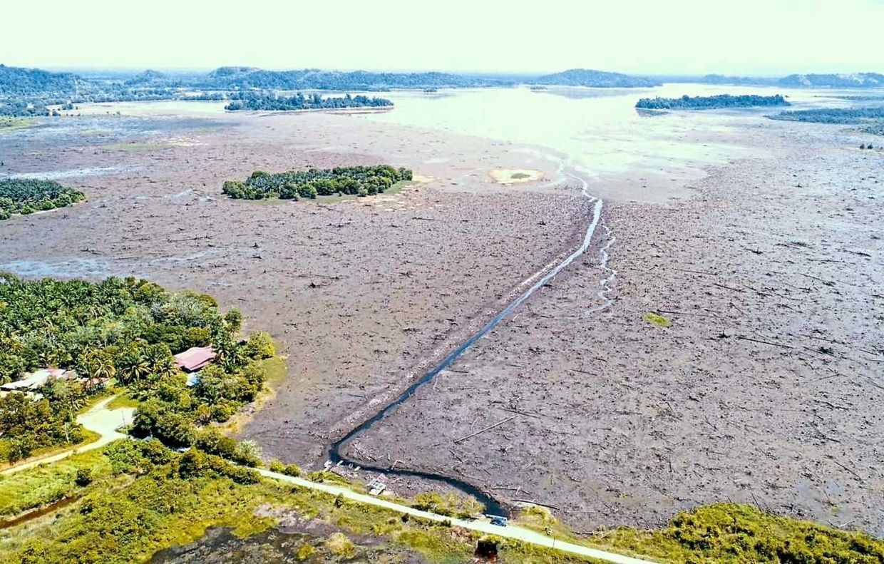 Water levels at Bukit Merah Dam rise slightly after cloud seeding
