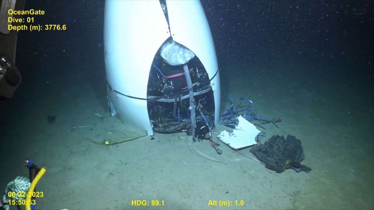 Series of mistakes caused Titan sub disaster, US Coast Guard says