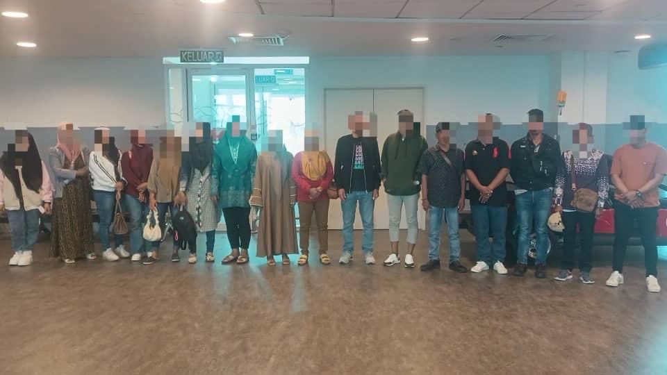 16 Indonesians deported after failed attempt to illegally enter Malaysia via transit route