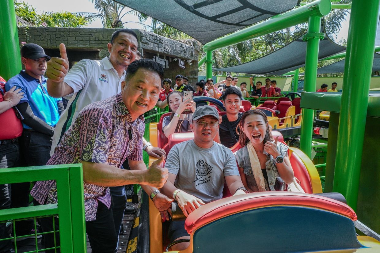 Sunway Lagoon unveils Malaysia's first hybrid water coaster