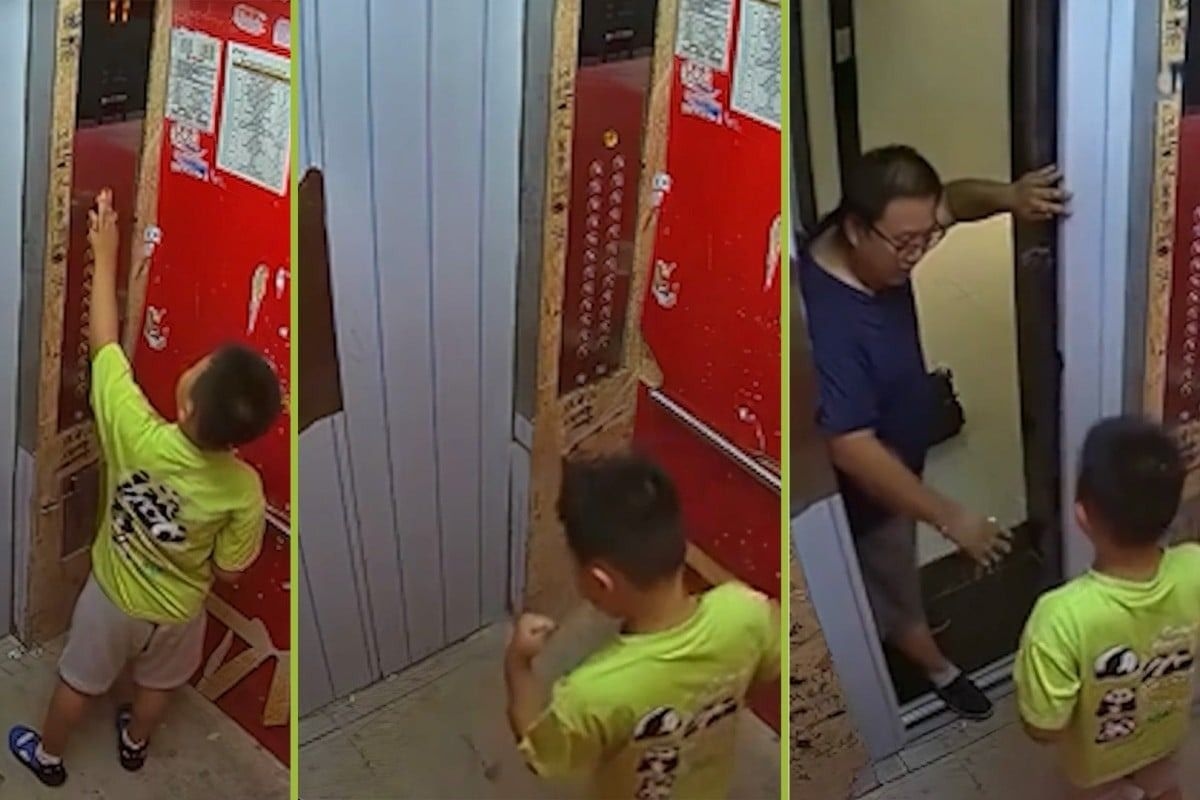 China boy trapped in lift stays calm by chanting classic poems, gains online praise
