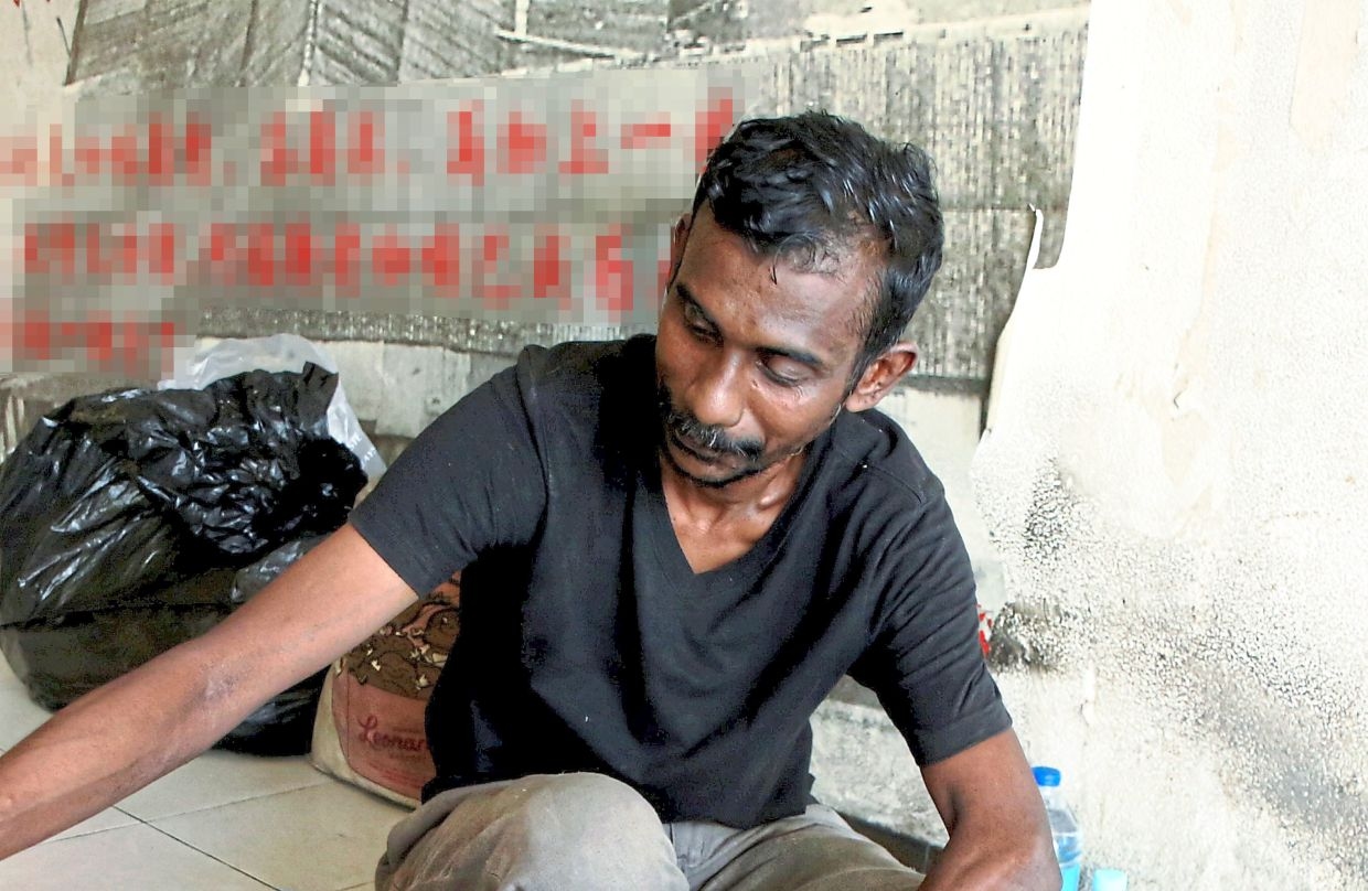 ‘I am grateful for any food'