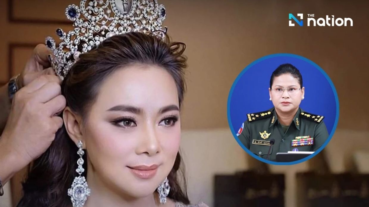 Miss Thailand 2000 Boom-Panadda in charge of countering fake news from Cambodia