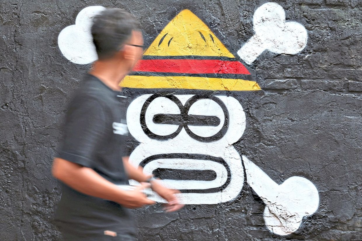 Indonesian artists, students wield 'One Piece' pirate flag as a protest symbol
