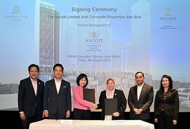 Ascott to debut in Johor with hospitality partnership