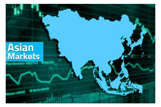 Shares edge higher in Asia, Nikkei futures near record top