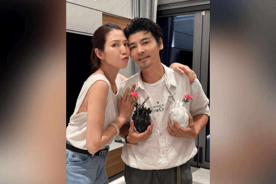 Ada Choi's husband Max Zhang says he nearly died during a family trip in April