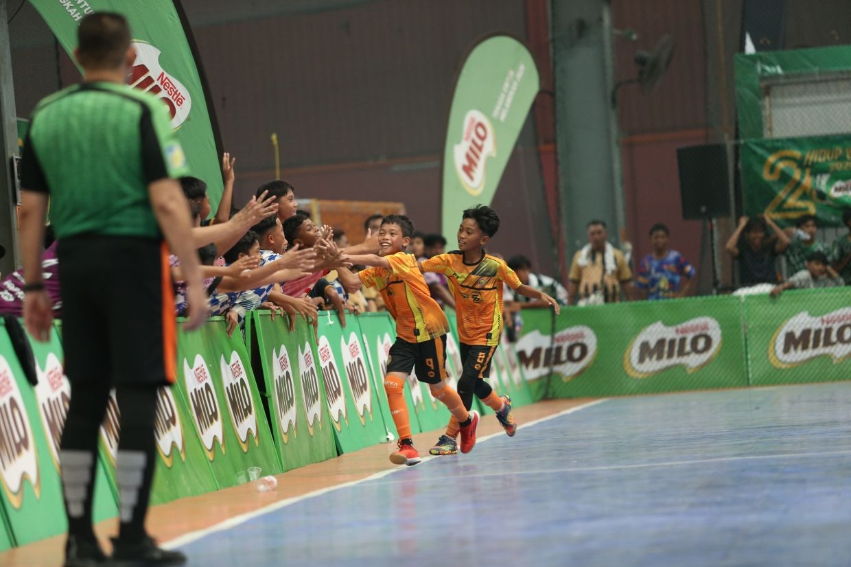 Massive turnout for Milo Hidup Bola futsal tournament