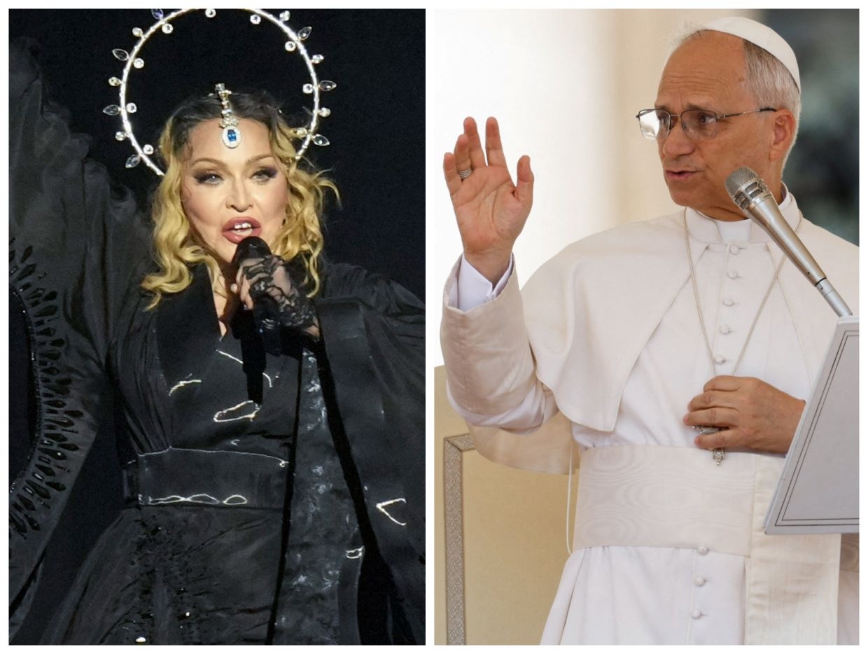 Madonna urges the pope to visit Gaza 'before it's too late'