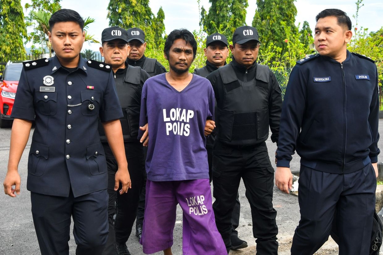 Unemployed man charged with father's murder in Kuala Krai