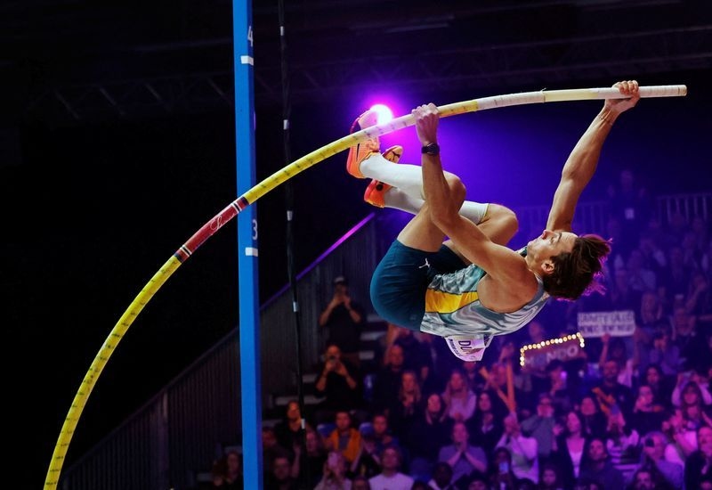 Athletics-Pole vault king Duplantis to promote World Athletics Ultimate Championship