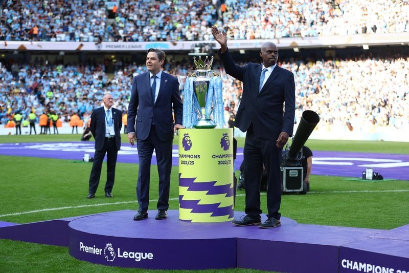 Soccer-Premier League CEO Masters pleads for patience in Man City case