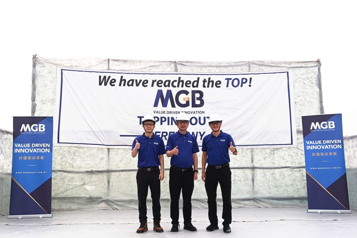 MGB completes topping out ceremony for fourth 'Idaman' project
